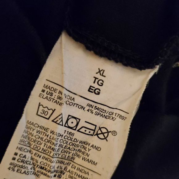 Old Navy MATERNITY leggings. 4 Way stretch Full Panel. Set of 2 black. XL. - Picture 5 of 7